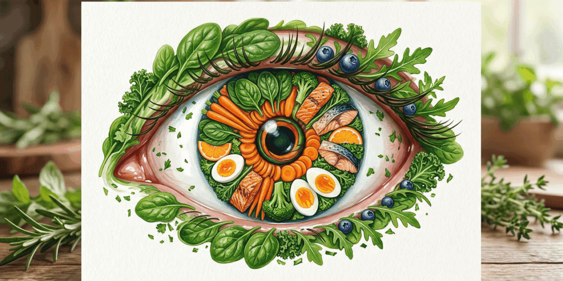 Alimentos que protegem a visão e reduzem o cansaço ocular de quem usa telas o dia todo