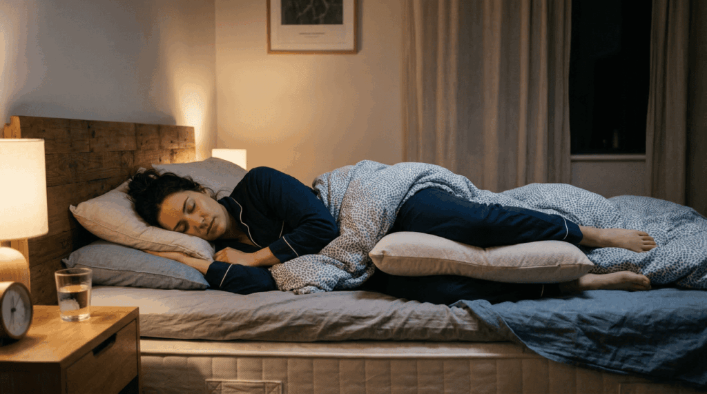 Acordar com o quadril travado pode ter relação com um erro comum ao dormir