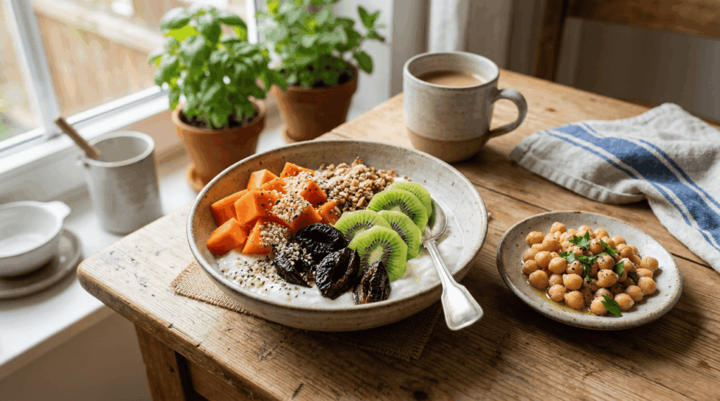 Intestino preso: os 7 alimentos que você deve incluir no dia a dia para destravar o funcionamento