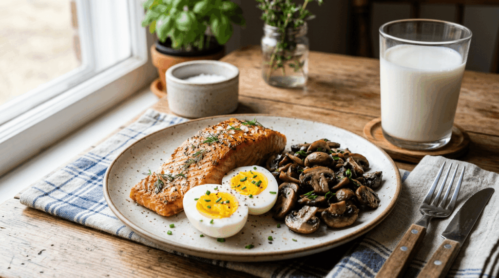 7 alimentos ricos em vitamina D que ajudam a fortalecer os ossos e o sistema imune