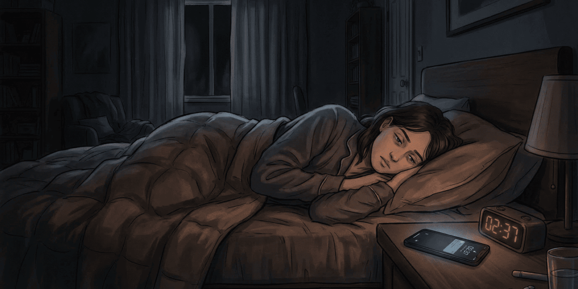 Cinco hábitos noturnos que fazem você acordar no meio da noite sem perceber