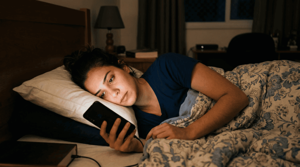 Cinco hábitos noturnos que fazem você acordar no meio da noite sem perceber