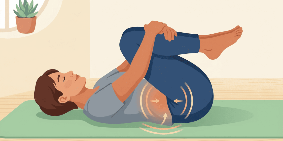 Cinco exercícios para eliminar gases intestinais acumulados