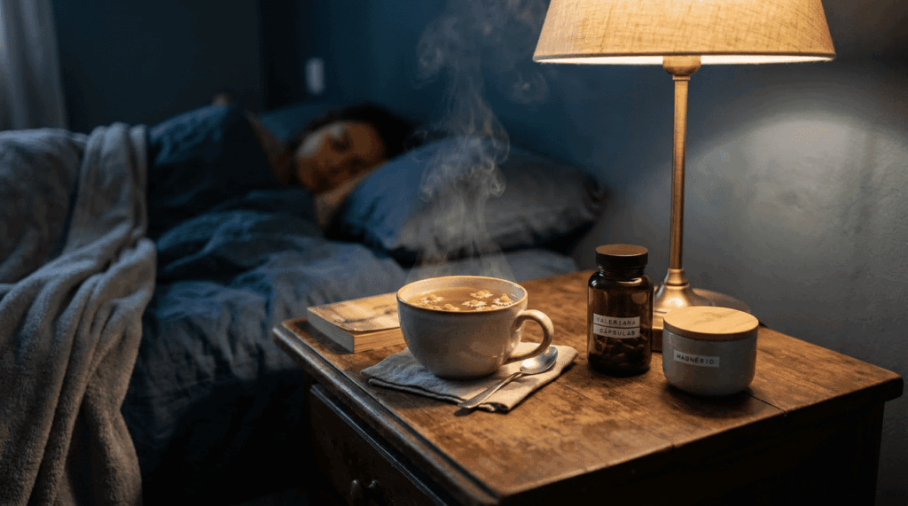 Tratamentos naturais para aliviar a insônia causada pelas alterações hormonais da menopausa