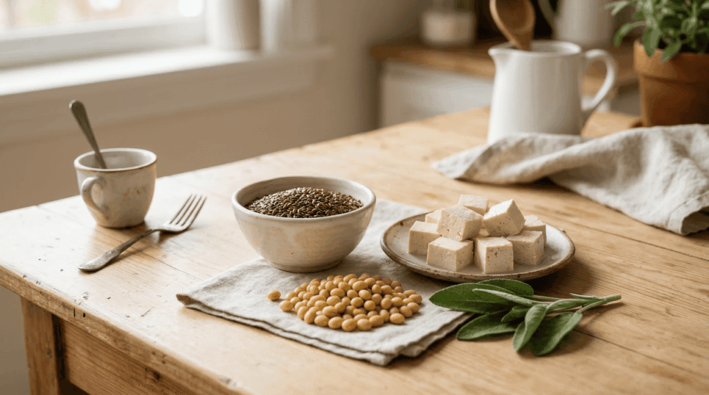 Tratamentos naturais para aliviar as ondas de calor da menopausa