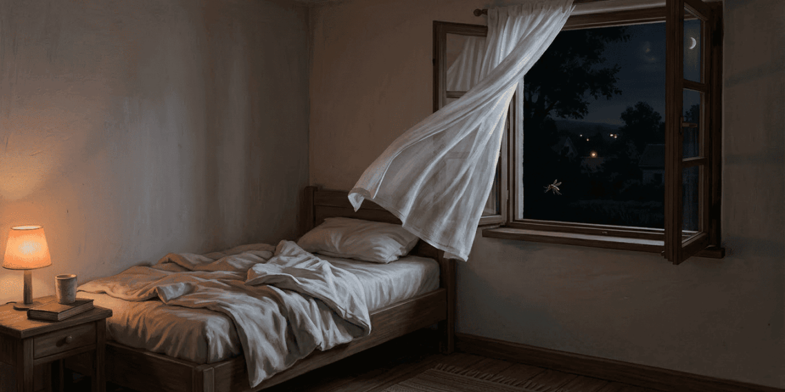 Por que você não deve dormir com a janela aberta: nem mesmo no verão