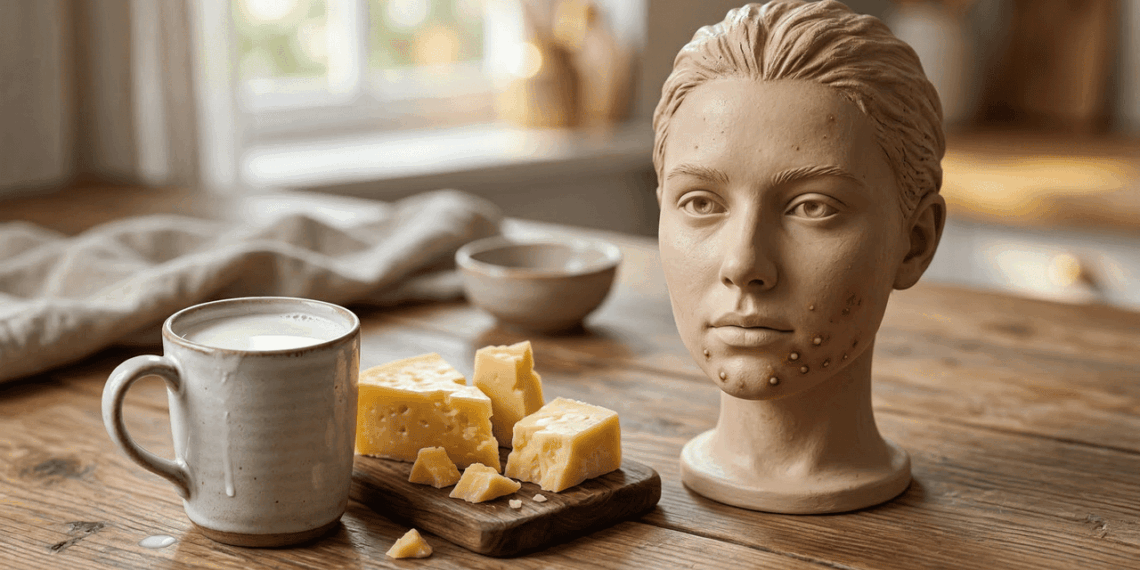 O que acontece com a sua pele quando você reduz o consumo de laticínios?