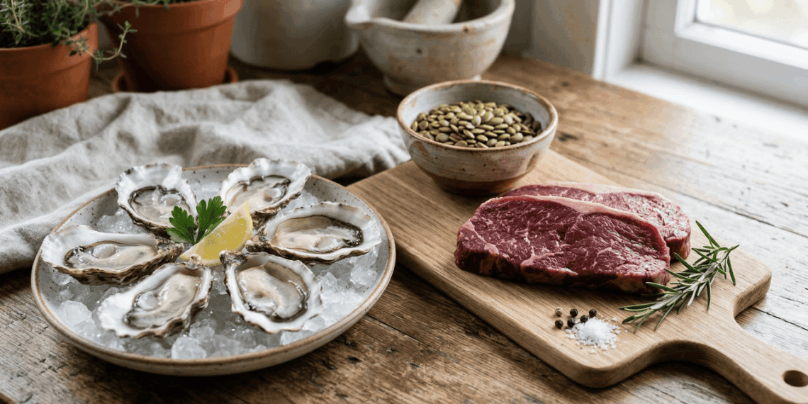 Por que precisamos de zinco? Em quais alimentos podemos encontrá-lo?