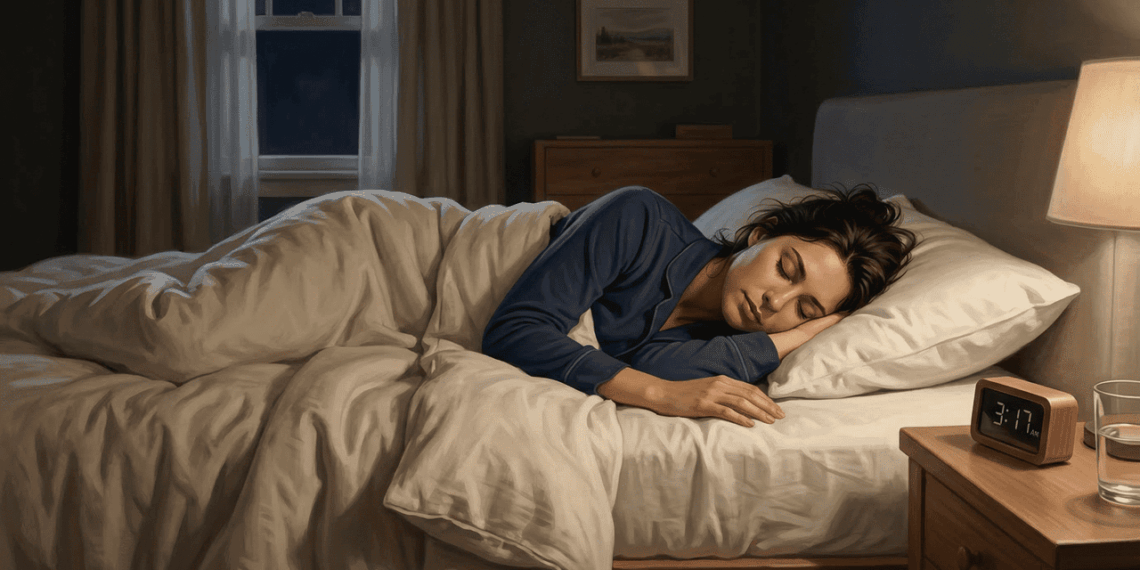 A melhor posição para dormir à noite para ajudar você a respirar melhor pela manhã