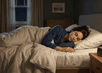 A melhor posição para dormir à noite para ajudar você a respirar melhor pela manhã