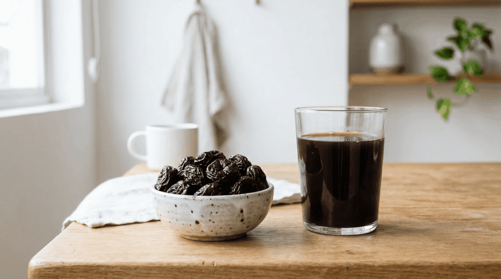 A melhor bebida noturna para ajudar você a evacuar pela manhã