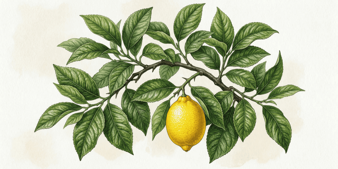 Quais são as propriedades curativas das folhas de limão?