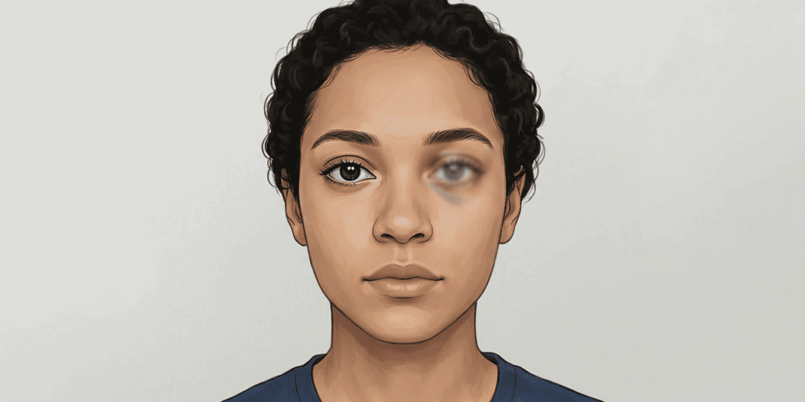 Por que algumas pessoas têm visão embaçada em um dos olhos?