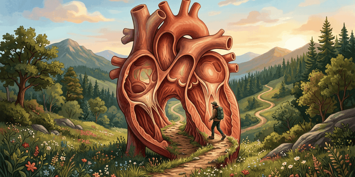 Coração mais protegido começa com uma meta simples de caminhada no dia