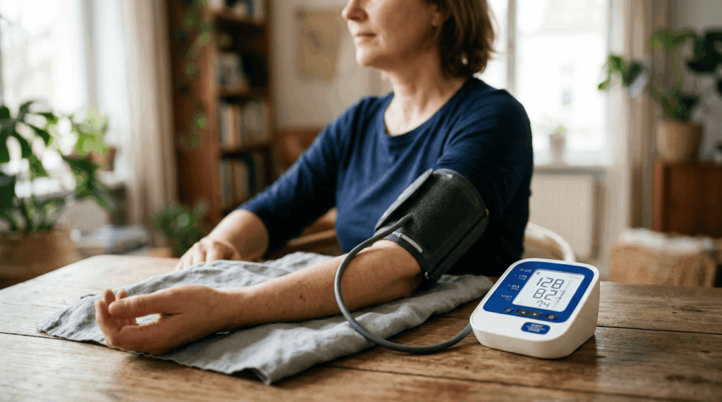 Como medir a pressão arterial em casa corretamente e por que a posição do braço é fundamental