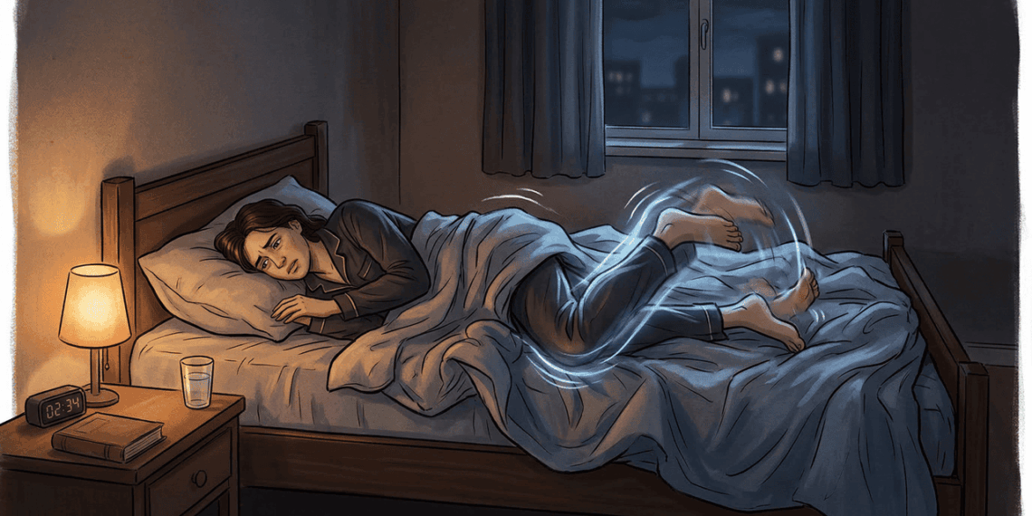 Pernas inquietas na hora de dormir: veja o que causa isso e como tratar o problema