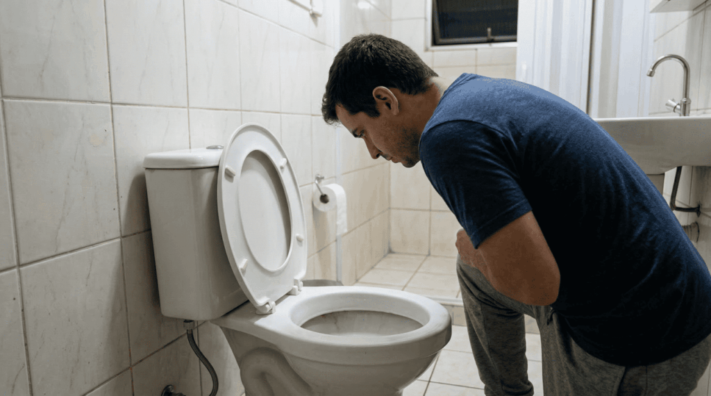 Observar as próprias fezes pode parecer constrangedor, mas é uma das formas mais simples de monitorar a saúde do sistema digestivo. Cor, formato, consistência e frequência das evacuações funcionam como um termômetro do funcionamento intestinal. Em muitos casos, pequenas mudanças refletem algo passageiro, como alterações na dieta ou no nível de hidratação. Em outros, servem de alerta para investigar condições que merecem atenção médica. Entender o que o seu corpo está comunicando pode ajudar a identificar problemas antes que se agravem. A Escala de Bristol como ferramenta de avaliação Para transformar essa observação em algo objetivo, médicos do mundo inteiro adotam uma ferramenta conhecida como Escala de Bristol. Desenvolvida na Universidade de Bristol, no Reino Unido, e publicada em 1997, essa escala classifica as fezes em sete tipos com base na forma e na consistência. A proposta é simples: substituir descrições subjetivas por uma linguagem padronizada que facilita a comunicação entre paciente e profissional de saúde. A escala se baseia no tempo de trânsito colônico, ou seja, o tempo que os alimentos levam para passar pelo intestino grosso. Um trânsito mais lento resulta em fezes mais duras e ressecadas, enquanto um trânsito mais rápido produz fezes mais moles ou líquidas. Estudo confirma validade da escala para avaliar função intestinal A utilidade clínica da Escala de Bristol foi demonstrada cientificamente. Segundo o estudo "Validity and reliability of the Bristol Stool Form Scale in healthy adults and patients with diarrhoea-predominant irritable bowel syndrome", publicado no periódico Alimentary Pharmacology & Therapeutics, a escala demonstrou validade e confiabilidade substanciais para medir a forma das fezes. A pesquisa envolveu 169 voluntários saudáveis e confirmou que a classificação visual se correlaciona significativamente com o conteúdo de água das fezes, permitindo diferenciar padrões normais de alterados. O que cada tipo de fezes pode indicar A interpretação correta de cada tipo ajuda a identificar possíveis desequilíbrios no funcionamento intestinal: Tipos 1 e 2: fezes endurecidas em formato de bolinhas ou salsicha com rachaduras indicam constipação e trânsito intestinal lento, geralmente associados a baixa ingestão de fibras e líquidos Tipos 3 e 4: fezes em formato de salsicha com superfície lisa ou levemente rachada representam o padrão ideal, indicando boa hidratação e trânsito intestinal equilibrado Tipos 5 e 6: fezes pastosas ou em pedaços moles com bordas irregulares sugerem trânsito acelerado e tendência à diarreia Tipo 7: fezes totalmente líquidas indicam diarreia e podem estar relacionadas a infecções, intolerâncias ou outras condições A frequência das evacuações também importa Não existe uma frequência universal considerada normal. O padrão intestinal varia de pessoa para pessoa e depende de fatores como dieta, hidratação, prática de atividades físicas e uso de medicamentos. De modo geral, evacuar de três vezes por semana a três vezes por dia pode ser considerado dentro da normalidade, desde que as fezes apresentem consistência adequada e a evacuação ocorra sem esforço excessivo. O importante é conhecer o próprio padrão e ficar atento a mudanças persistentes. Alterações isoladas costumam ser passageiras, mas quando se repetem ou vêm acompanhadas de outros sintomas, podem indicar necessidade de avaliação. Para mais informações sobre como interpretar os sinais do intestino, confira o conteúdo completo do Tua Saúde sobre intestino preso. Quando procurar um médico Alguns sinais exigem avaliação profissional, especialmente quando persistem por mais de duas semanas. Fezes muito escuras ou com sangue, cor esbranquiçada ou acinzentada, presença de muco, dor abdominal intensa, perda de peso inexplicada ou alternância frequente entre constipação e diarreia são situações que merecem atenção. Nesses casos, um gastroenterologista ou proctologista pode solicitar exames para investigar a causa e orientar o tratamento adequado. Aviso: Este conteúdo é apenas informativo e não substitui a avaliação, diagnóstico ou tratamento de um médico. Consulte sempre um profissional de saúde qualificado para orientações específicas sobre sua condição.