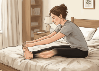 Cãibra na madrugada pode perder força com um ritual simples na cama