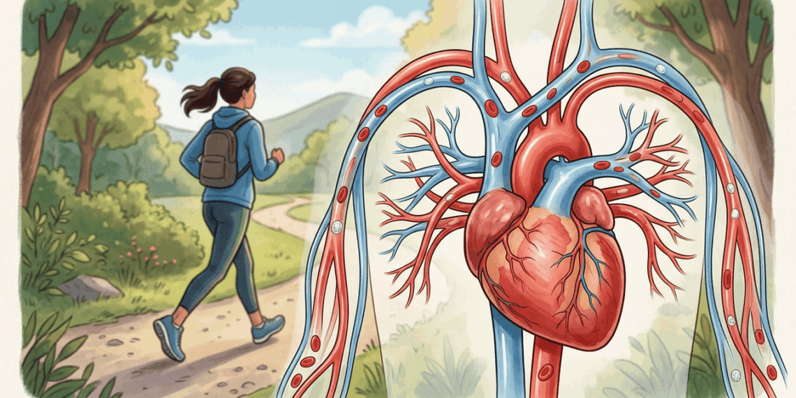 O que acontece com o seu colesterol quando você caminha todos os dias?