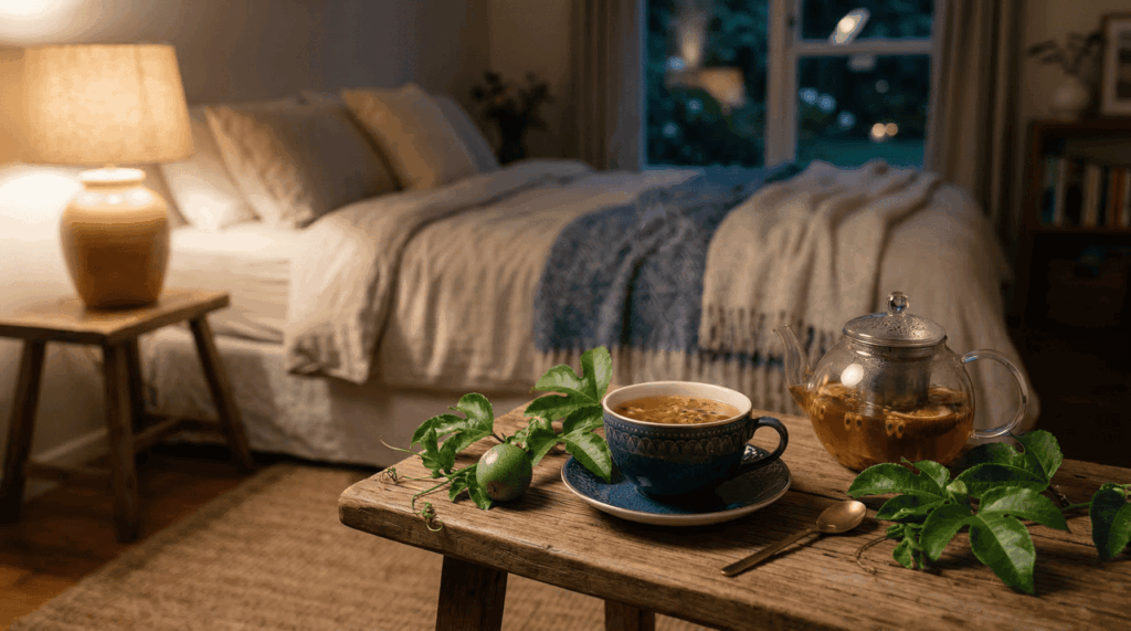 Uma planta que baixa a pressão do dia e prepara o corpo pro descanso sem efeito colateral pesado