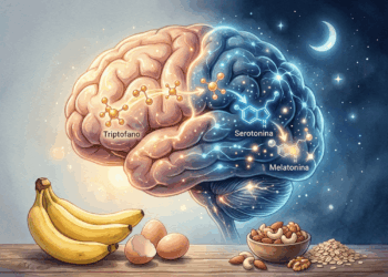 Uma substância que relaxa e ajuda a adormecer, de preferência à noite