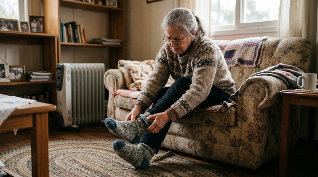 Ter os pés sempre frios pode ser o primeiro sinal de um problema maior