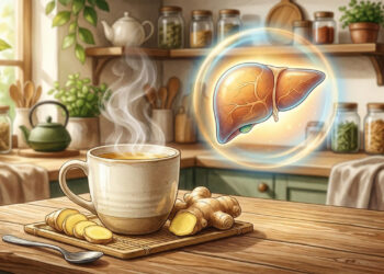 A água de gengibre é boa para a saúde do fígado, mas como deve ser consumida corretamente?