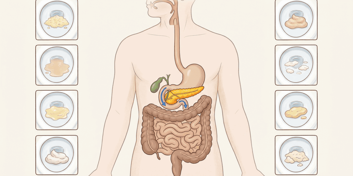4 sintomas de problemas no pâncreas que podem ser observados nas fezes
