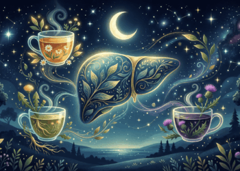 Uma bebida morna por noite já muda a forma como o fígado enfrenta a madrugada