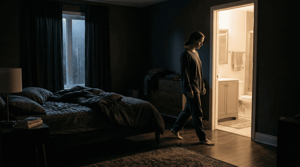 Acordar 3 vezes ou mais para urinar costuma acender alerta no corpo