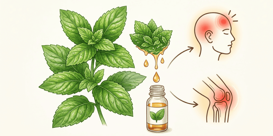 Como a hortelã pode ajudar a aliviar a dor em doenças crônicas