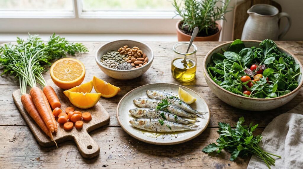 Nutrientes essenciais para fortalecer a imunidade e reduzir inflamações