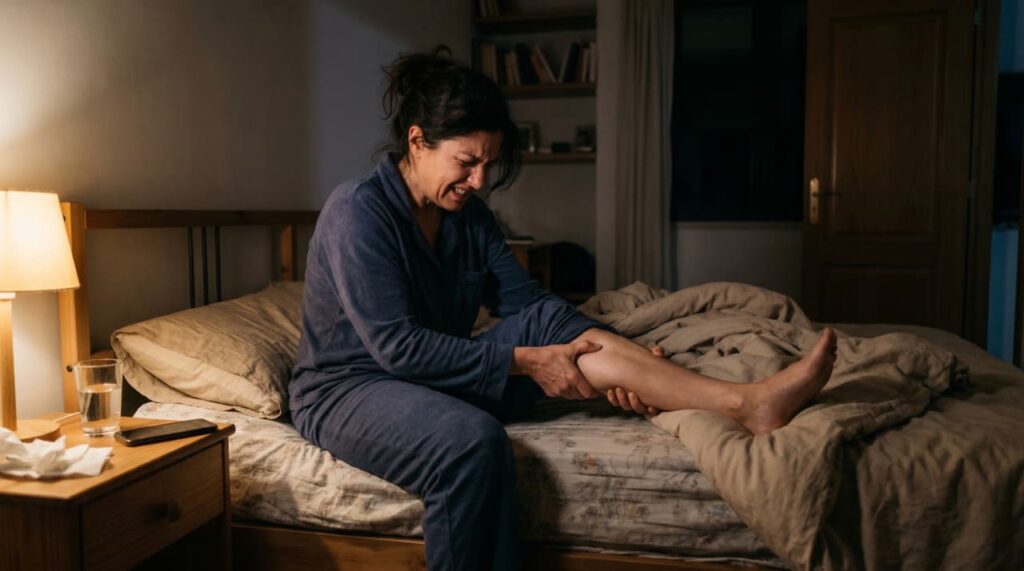 Muito além da banana, a cãibra noturna pode sinalizar algo que pede atenção