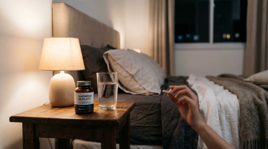 Magnésio Treonato ou Dimalato? Qual a versão exata que você deve tomar à noite para relaxar os músculos e "apagar"