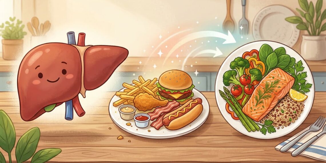 O que nunca comer no jantar se você desconfia que tem gordura no fígado (e quer evitar que evolua para cirrose)