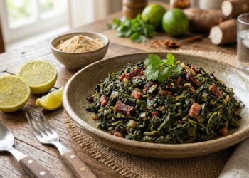 Qual é a folha rica em ferro que combate a anemia, mas que raramente é consumida?