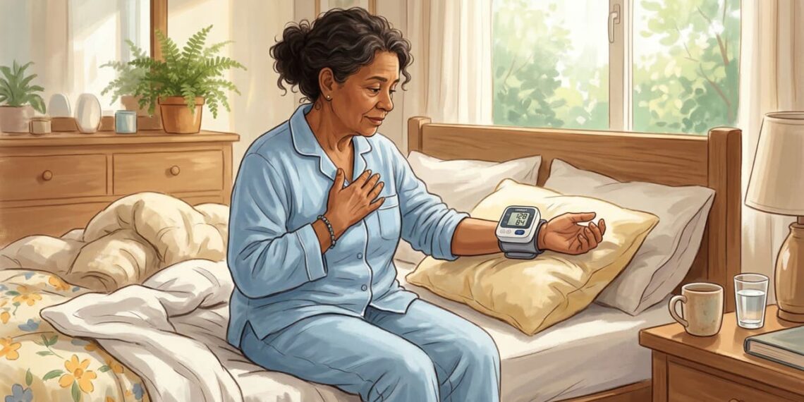 O perigo matinal e por que a pressão arterial sobe ao sair da cama