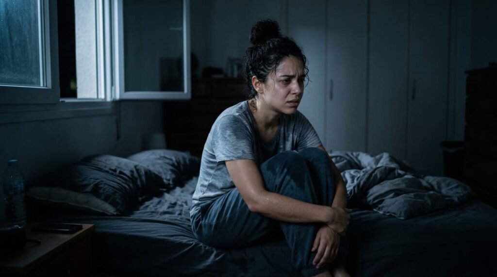 O que é suor noturno excessivo e a que função importante do corpo ele está relacionado?