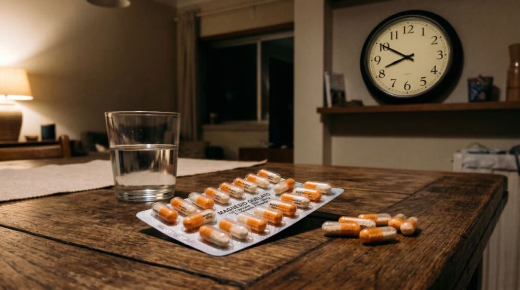 O magnésio mais indicado para dormir melhor não é o mesmo que muita gente costuma tomar