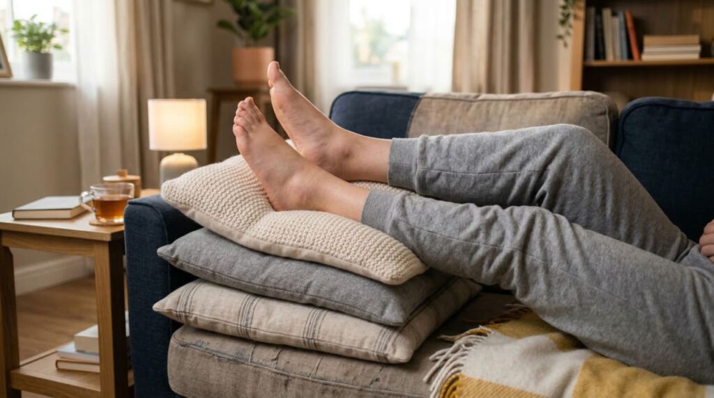 Pés e tornozelos inchados às 17h? A técnica caseira simples para ajudar os rins a eliminarem líquidos acumulados no dia