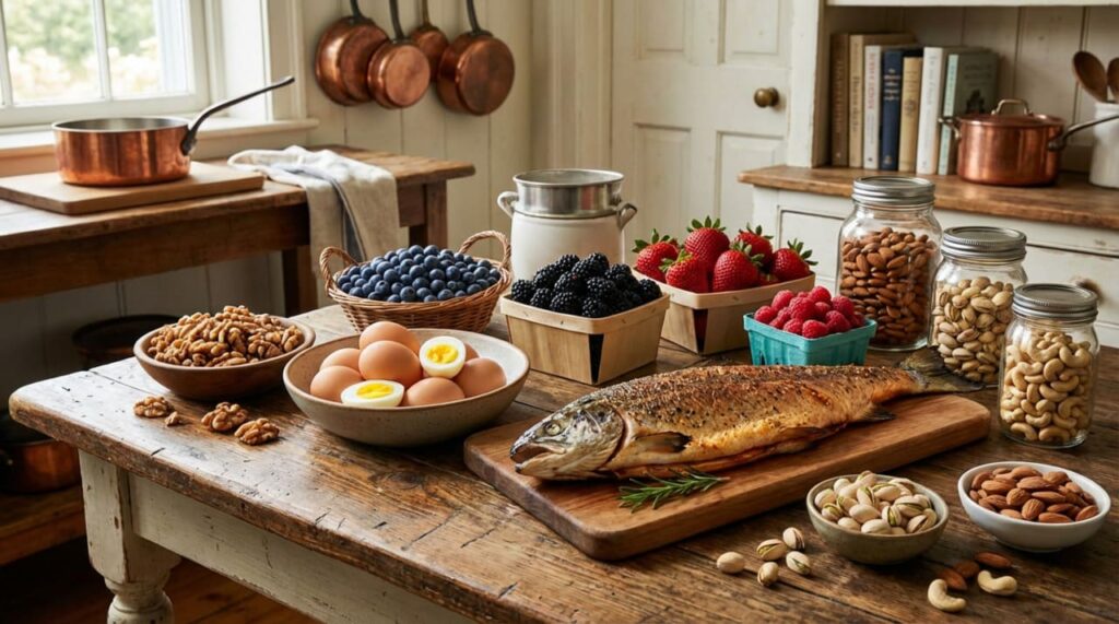 Nutrição para o cérebro: alimentos que ajudam a melhorar a memória e a concentração