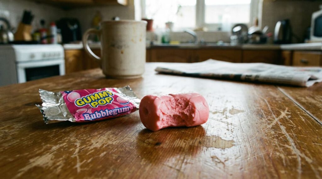 Quanto tempo leva para o chiclete ser processado se for engolido por acidente?