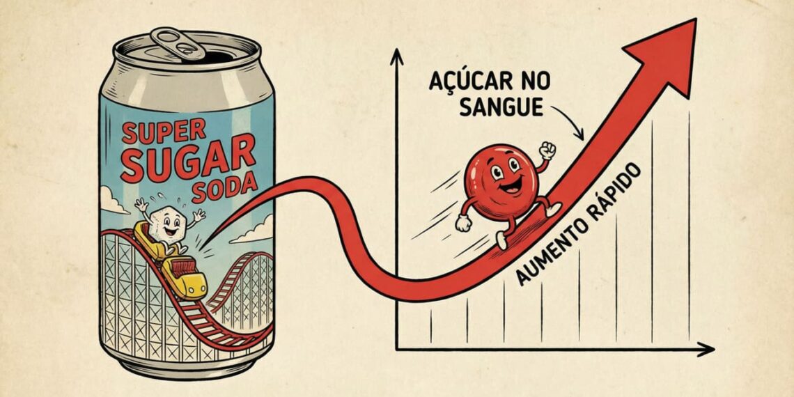 Quanto tempo leva para o refrigerante ser processado e eliminado pelo corpo?