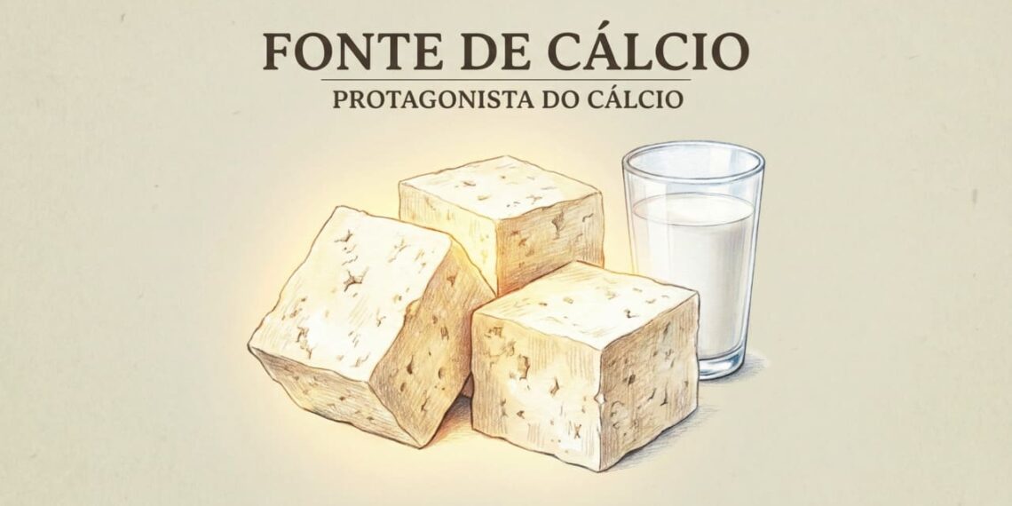 A leguminosa que fornece mais cálcio ao corpo do que o leite