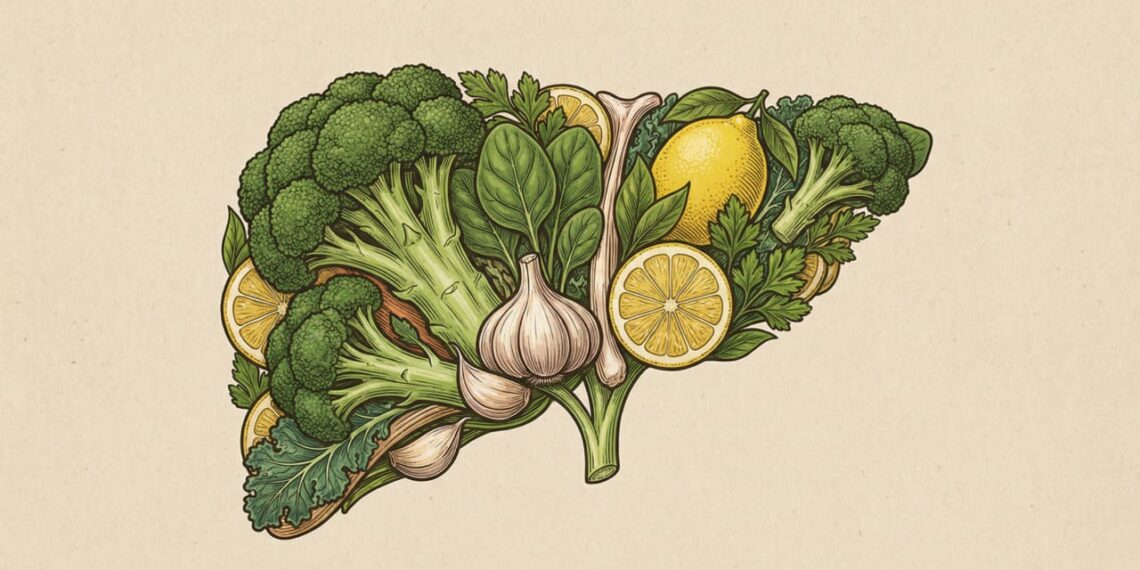 Alimentos que ajudam a limpar o fígado e proteger a saúde do órgão