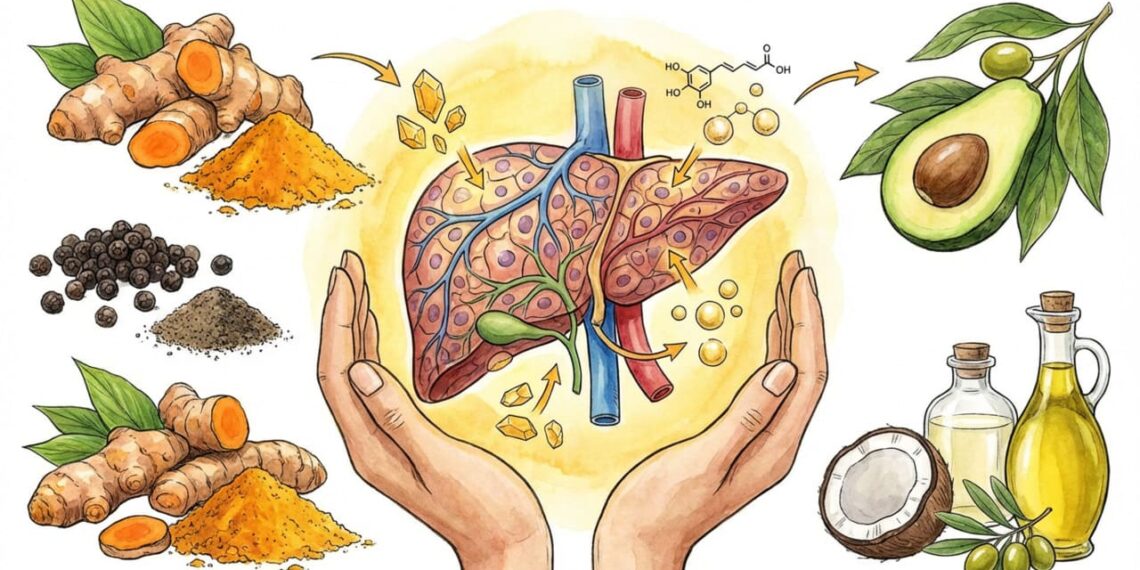 Cúrcuma e 3 maneiras de auxiliar na proteção do fígado