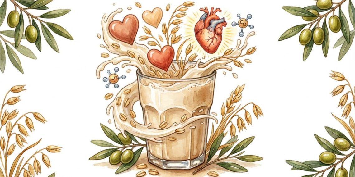 Como beber água com aveia que faz bem ao colesterol