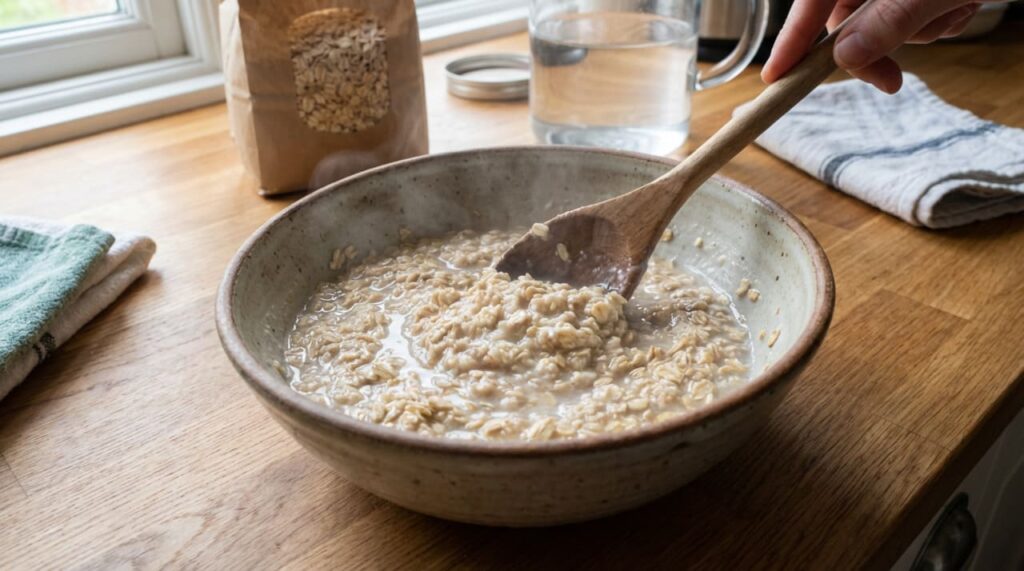 Como beber água com aveia que faz bem ao colesterol