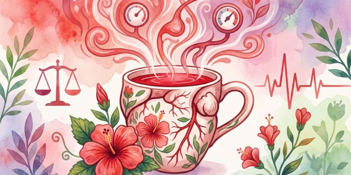 Como beber chá de hibisco que faz bem à pressão arterial