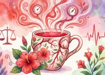 Como beber chá de hibisco que faz bem à pressão arterial